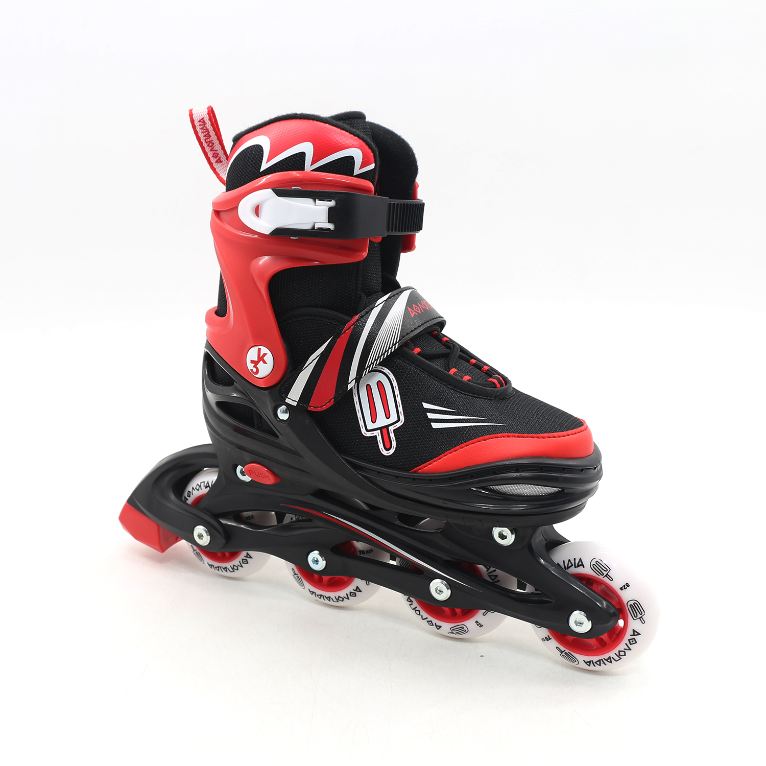 ΑΘΛΟΠΑΙΔΙΑ Αυξομειούμενα Inline/Roller Skates/Παγοπέδιλα, 3 σε 1, για Αγόρια - Image 7