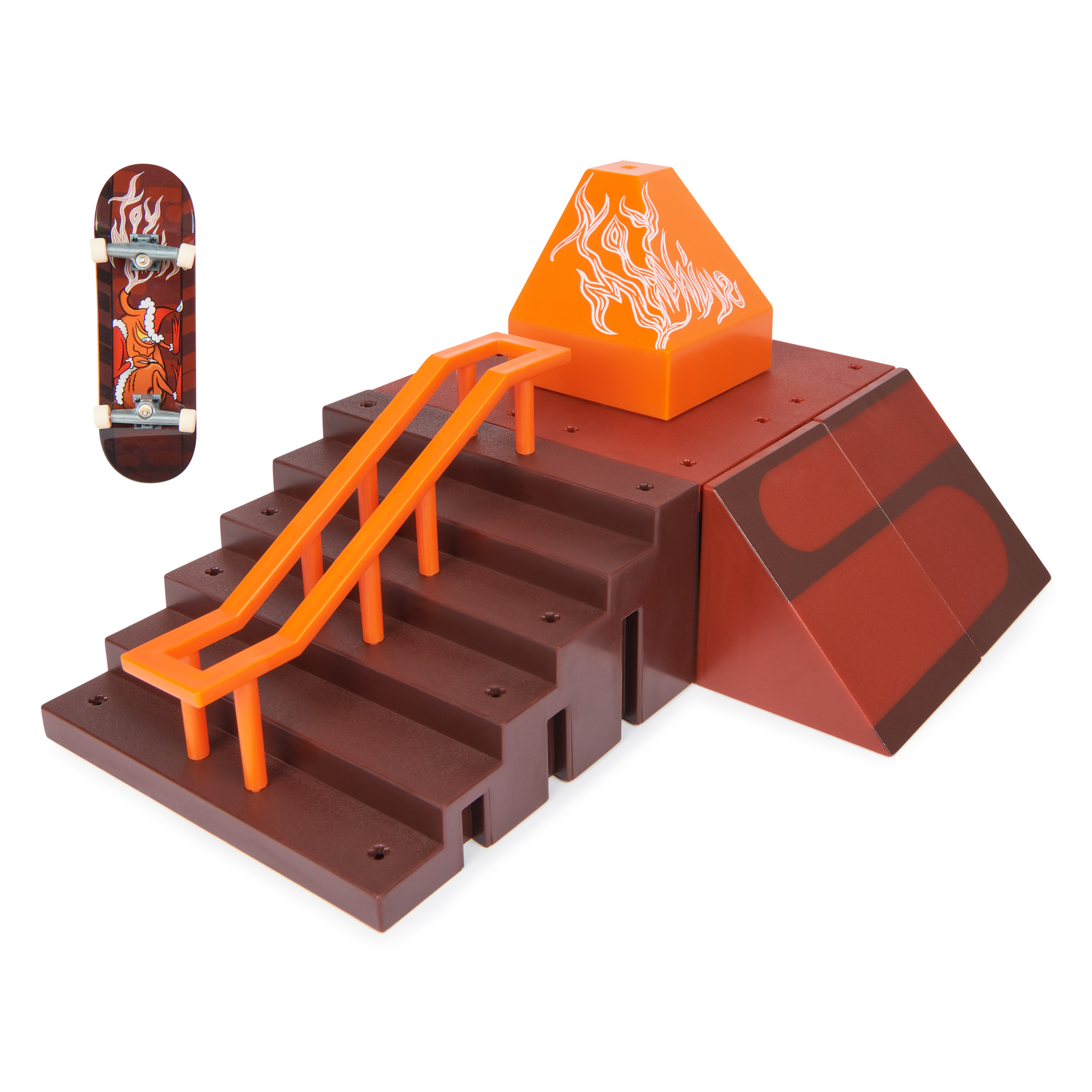 Tech Deck X-Connect Park Creator - 1 Μινιατούρα Τροχοσανίδα και 1 Ράμπα - Image 8