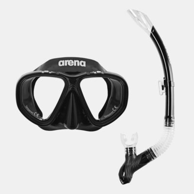 Arena - Premium Snorkeling Set Black