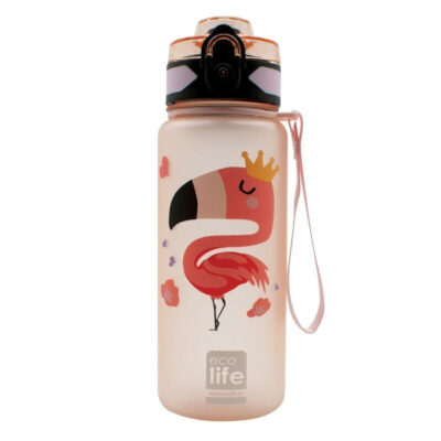 Ecolife - Tritan Bottle Flamingo 500ml