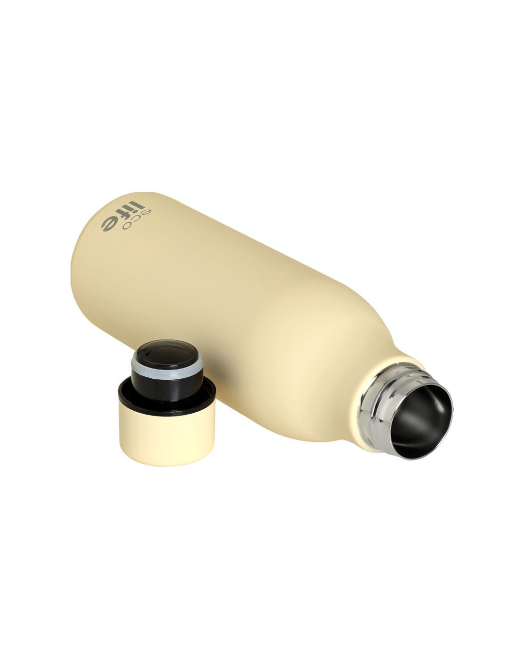 Ecolife - Metallic Thermos Bottle 550ml Cream - Image 2