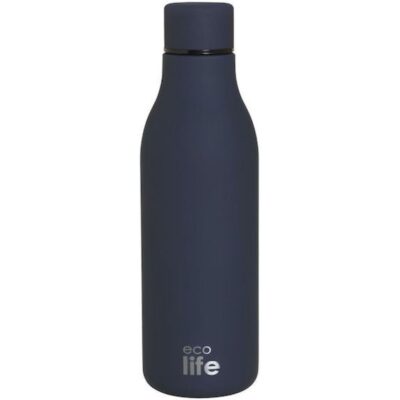 Eco Life - Thermos Metal Bottle 550ml Midnight Blue
