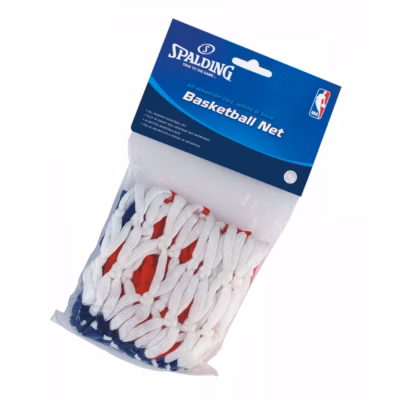 Spalding - All Weather Basketball Net Red/White/Blue