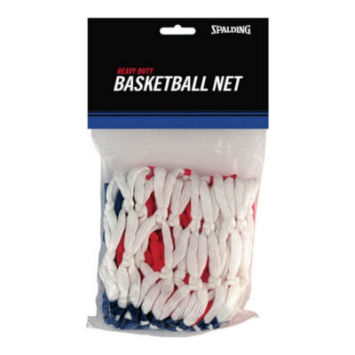 Spalding - Heavy Duty Basketball Net Red/White/Blue