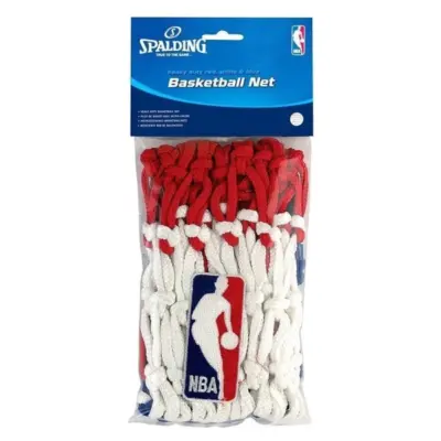 Spalding - All Weather Basketball Net Red/White/Blue