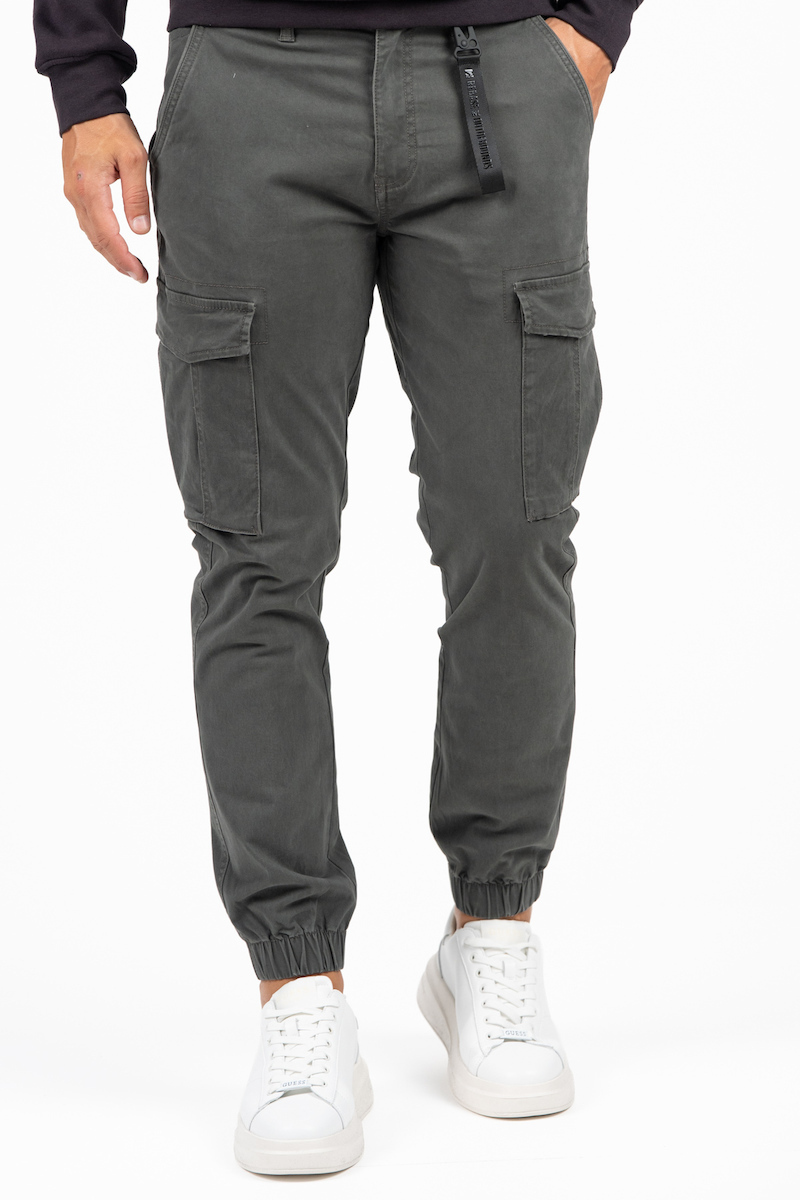 Rebase - Ανδρικό Παντελόνι Cargo Relaxed Fit