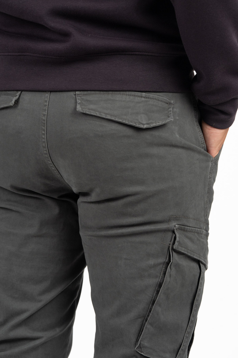 Rebase - Ανδρικό Παντελόνι Cargo Relaxed Fit - Image 3