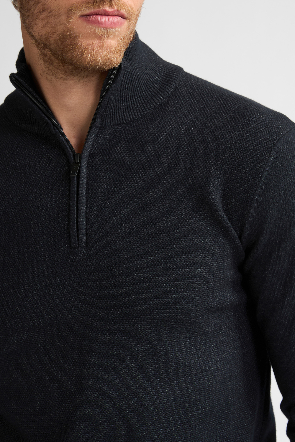 Petrol Industries - Gebreide Trui met Halfzip Steelford - Image 4