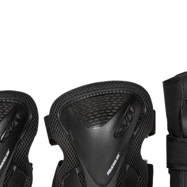 POWERSLIDE Βasic Adult Set Προστατευτικά - Μαύρο - Image 4