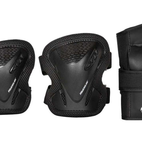 POWERSLIDE Βasic Adult Set Προστατευτικά - Μαύρο - Image 3
