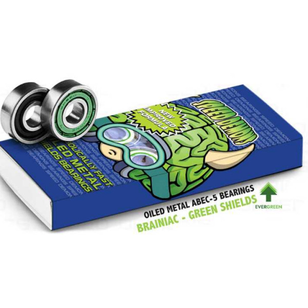 SPEED DEMONS brainiac ρουλεμάν Abec 5 - Πράσινο - Image 2