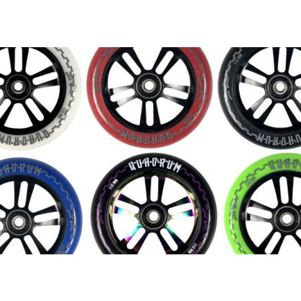 AO SCOOTERS Ρόδα Quadrum V3 5-hole - Πράσινο - Image 2