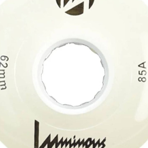 LUMINOUS Ροδάκια Led Quads 62χιλ./85A - Λευκό Glow - Image 3
