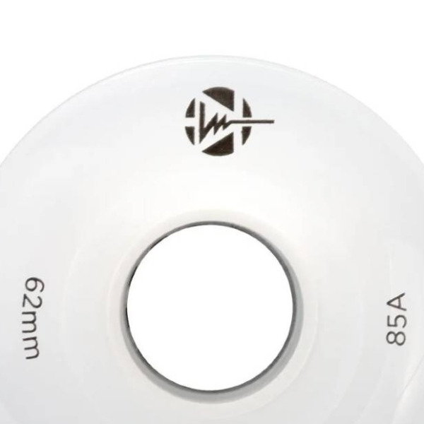 LUMINOUS Ροδάκια Led Quads White Slim Hub 62χιλ./85A - Λευκό - Image 3