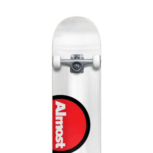 ALMOST Off Side FP Complete Skateboard 7.625" - White - Image 3