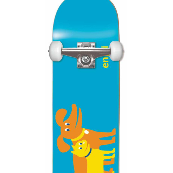 ENJOI Cat & Dog Yth FP Complete Skateboard 7" - Μπλε - Image 4