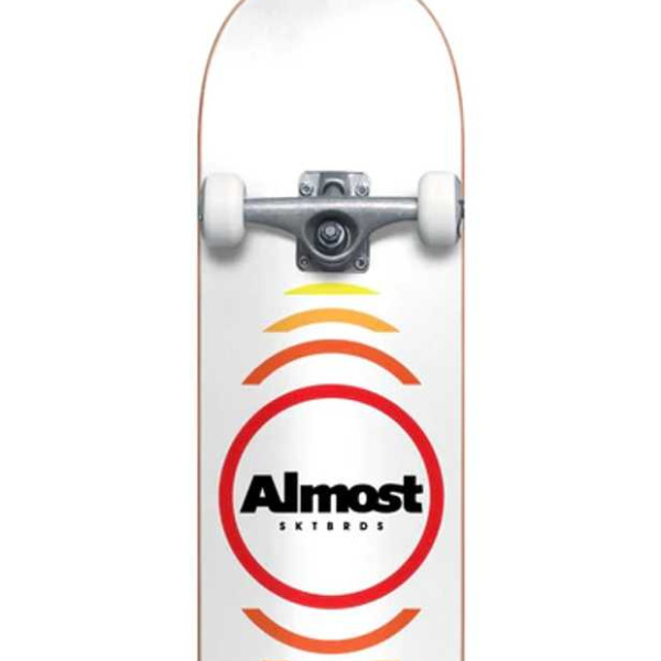 ALMOST Reflex FP Complete Skateboard 7.625" - Λευκό - Image 3