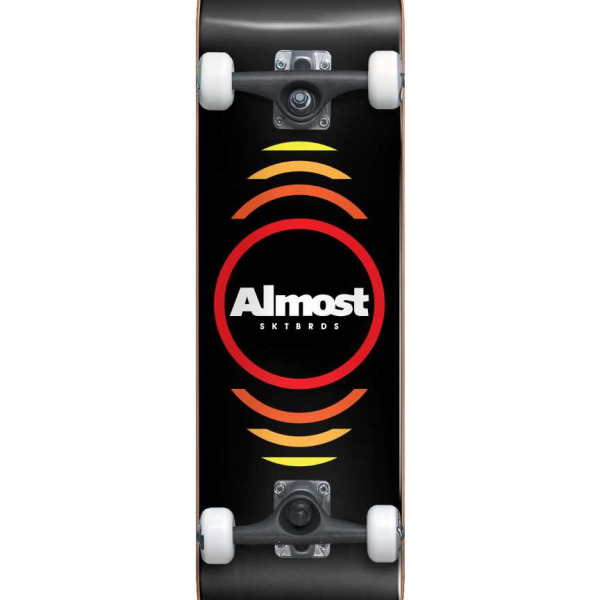 ALMOST Reflex Yth FP Soft Wheels Complete Skateboard 7" - Μαύρο - Image 3
