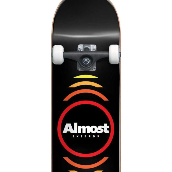 ALMOST Reflex Yth FP Soft Wheels Complete Skateboard 7" - Μαύρο - Image 4