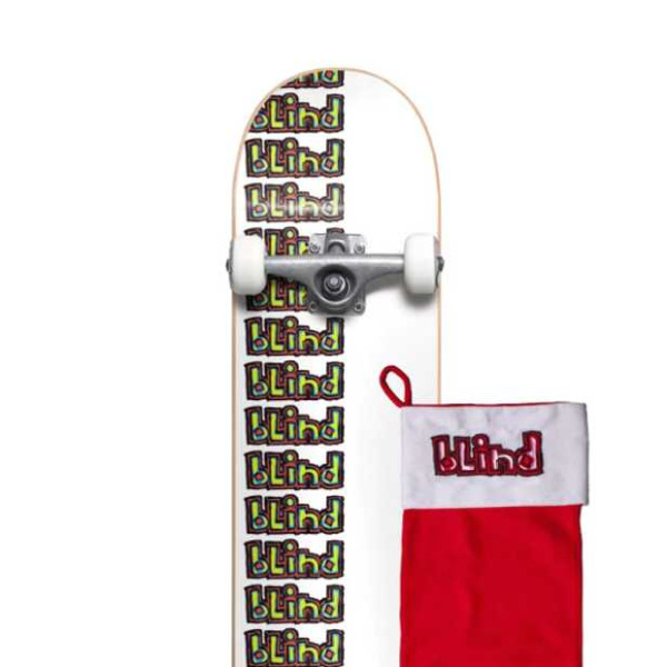 BLIND Repeat Rail Yth FP W/Stocking Complete Τροχοσανίδα 7.375" - Λευκό - Image 3
