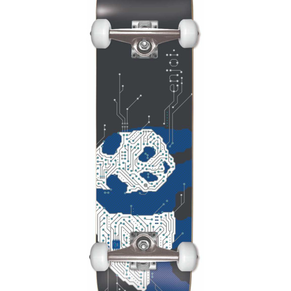 ENJOI Microchip Yth FP Complete Skateboard 7"- Μαύρο - Image 3