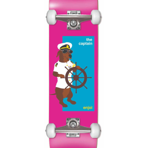 ENJOI The Captain Yth FP Complete Skateboard 7.25" - Ροζ - Image 3
