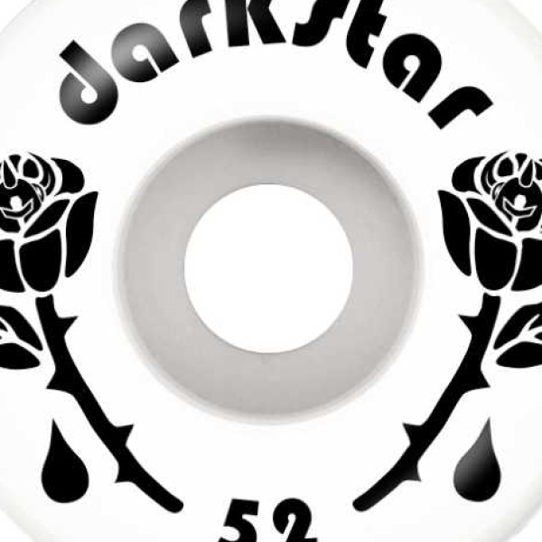 Darkstar Forty 52χιλ. Ροδάκια - Μαύρο/Λευκό - Image 2