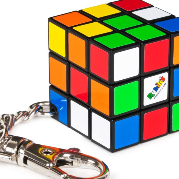 Rubik πολύχρωμος rubiks 3x3 μπρελόκ - Image 3