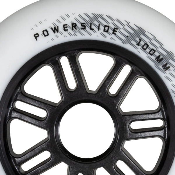 POWERSLIDE 100χιλ./88Α Spinner Ροδάκια - Λευκό - Image 4