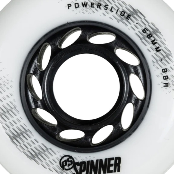 POWERSLIDE 68χιλ./88Α Spinner Ροδάκι - Λευκό - Image 2