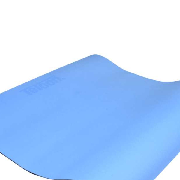 ΑΘΛΟΠΑΙΔΙΑ Στρώμα Yoga TPE Δίχρωμο 0,6εκ. - Γαλάζιο/Μαύρο - Image 4