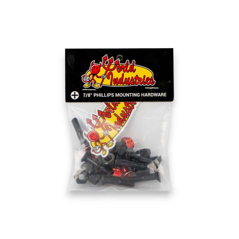 World Industries Σετ Βίδες με Σταυρωτή Κεφαλή 7/8''